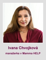 Ivana Chvojkov - manaerka v Mamma HELP