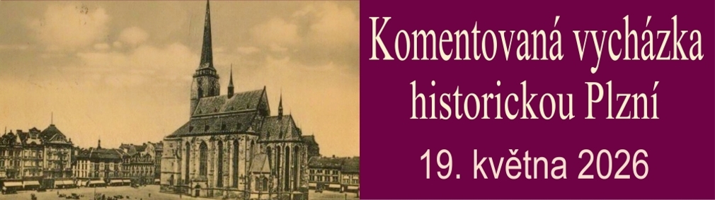 Komentovan� vych�zka historickou Plzn�